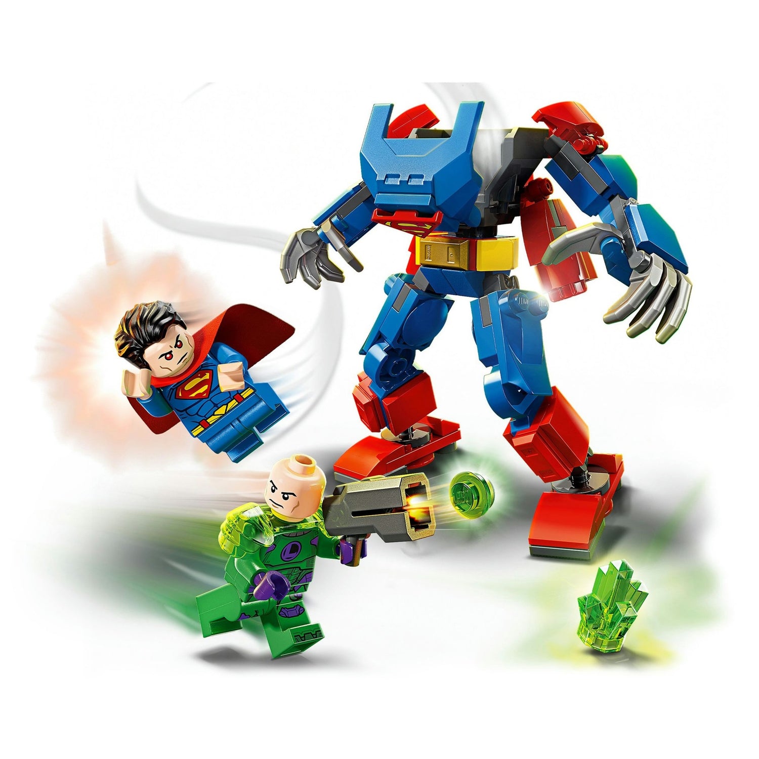 LEGO 76302 DC Super Heroes Superman Mech vs. Lex Luthor