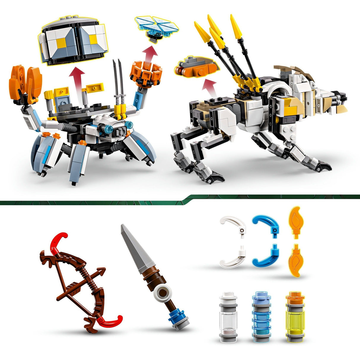 LEGO 77037 Horizon Adventures Aloy and Varl vs. Armored Walker and Sawtooth LEGO