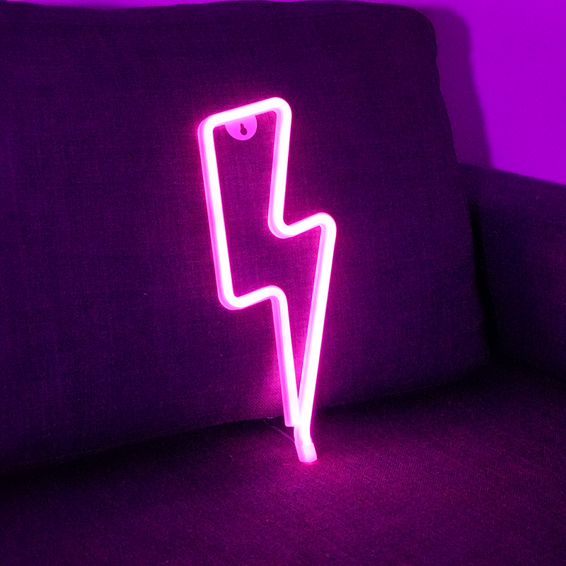 Lyn Led neon Lampe pink
