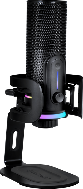 Streamplify MIC Pro, RGB, Stand, Black Streamplify