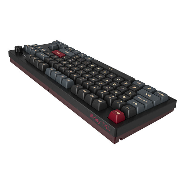 Montech MKey TKL Darkness - Gateron G Pro 2.0 Gul- Nordic - Sort/Rød