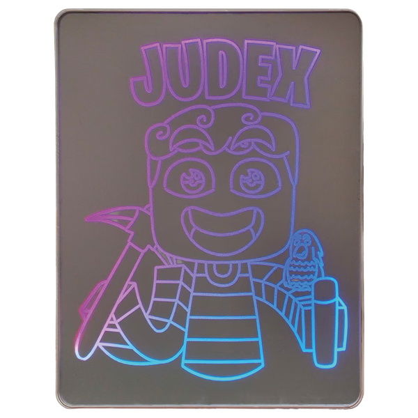 Mecharite x Judex gruvarbetare spegellampa