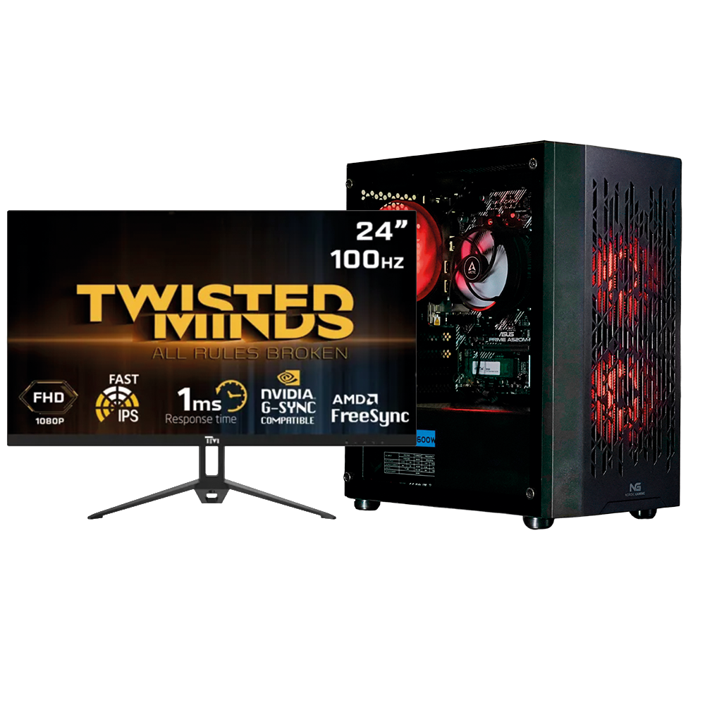 Begynder Gaming Computer 1 + Skærm