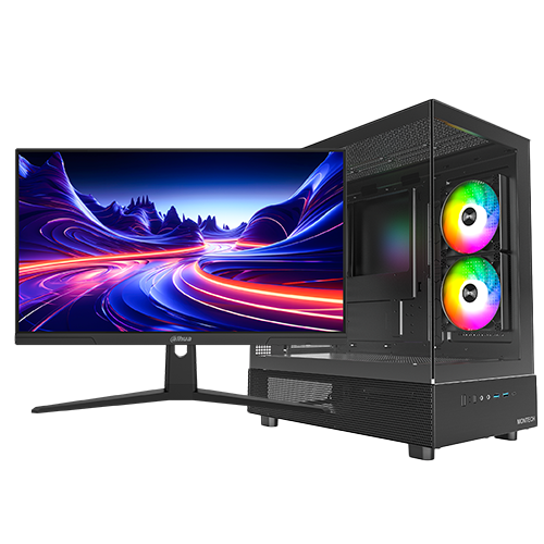 Pro Max Gaming Computer RTX5060 + 200Hz Gaming Skærm