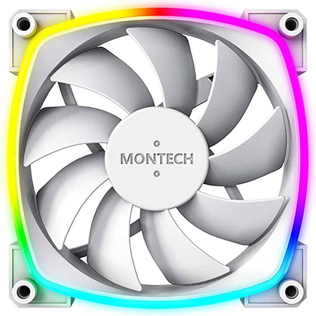 Montech AX120 PWM White - 120mm ARGB Telon Technology Co Ltd (Montech)