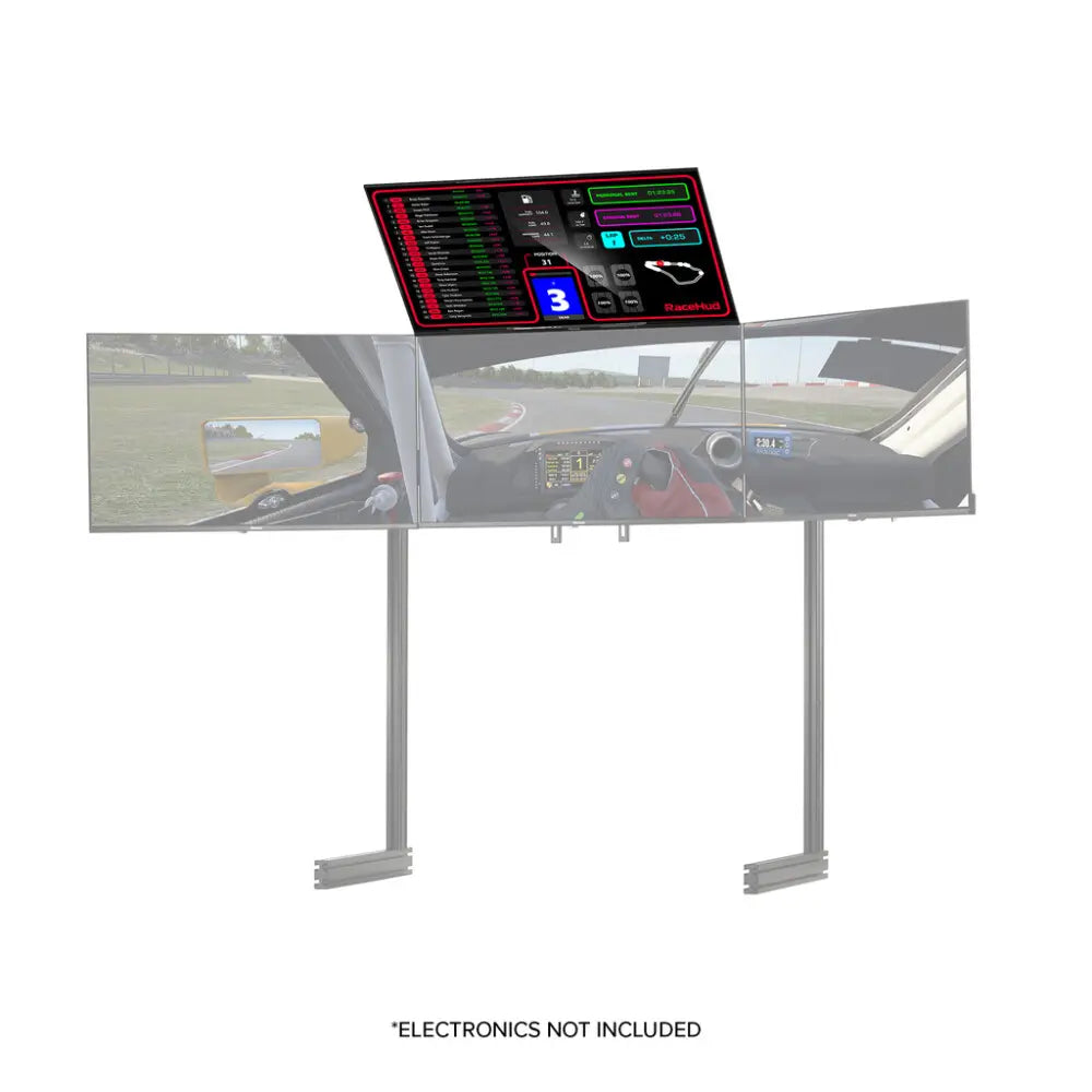 Next Level Racing Elite Fritstående Quad Monitor Tilbehør Sort