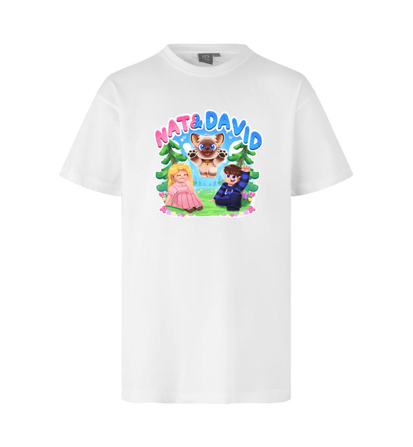 Nat&David Olaf Tee - Hvid