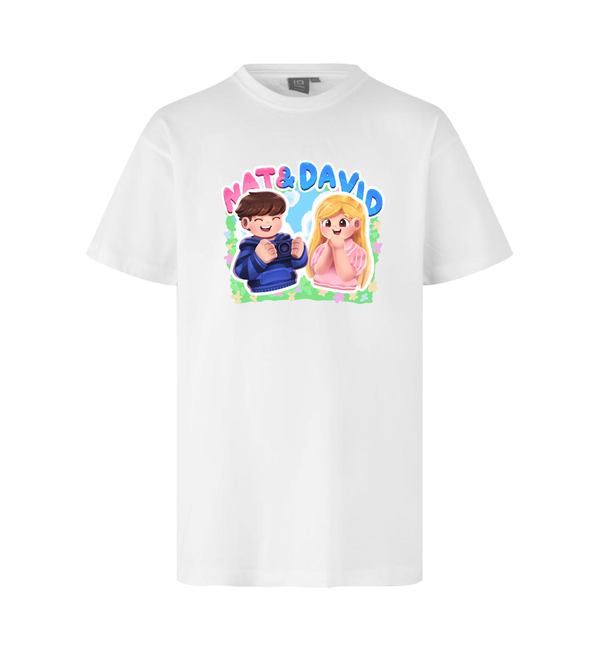 Nat&David Tee - Hvid
