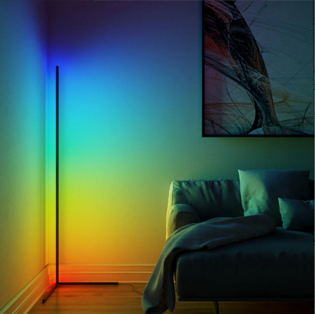 Stort Gulv RGB Lys Rør - 150cm – Geekd