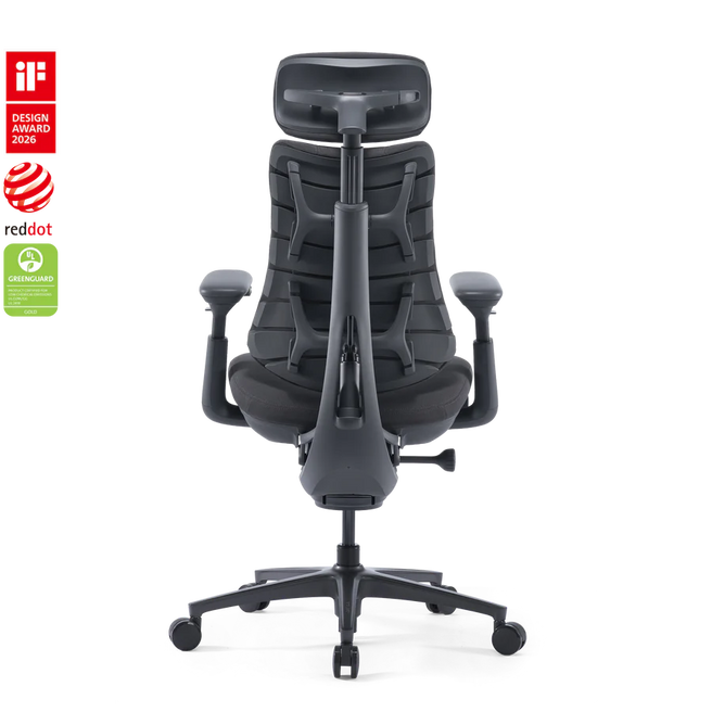 LiberNovo Omni Dynamic Ergonomic Stol - Grå