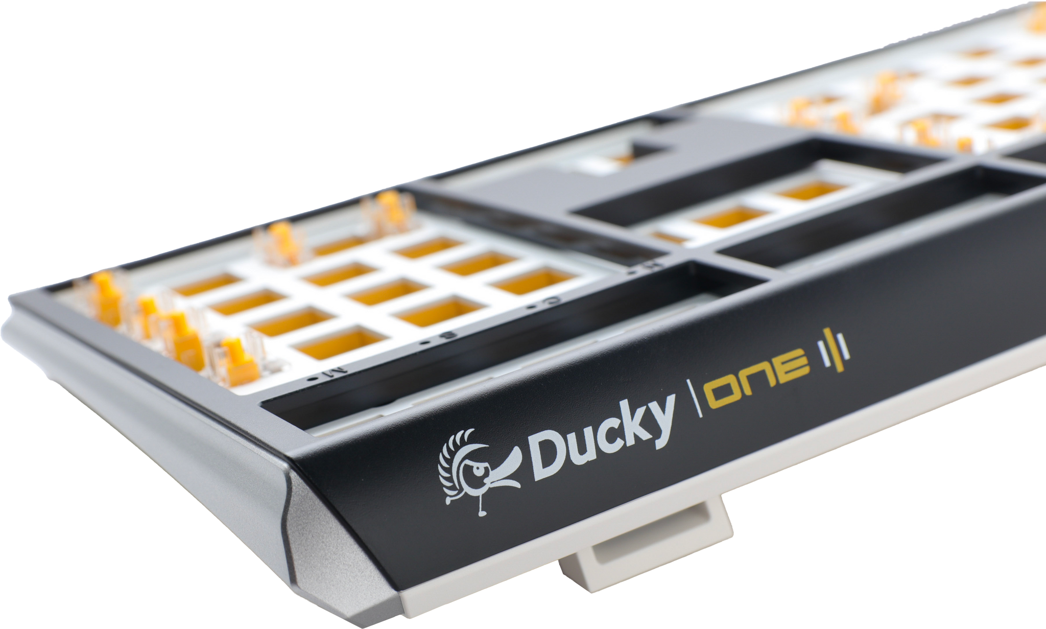 Ducky One 3 - Hot Swap ISO Barebone Black - Fullsize - RGB - Uden Switches/keycaps