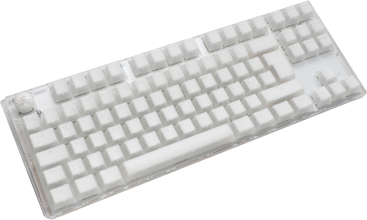 Ducky One 3 - Aura White Nordic - TKL - Gateron Baby Kangaroo - RGB