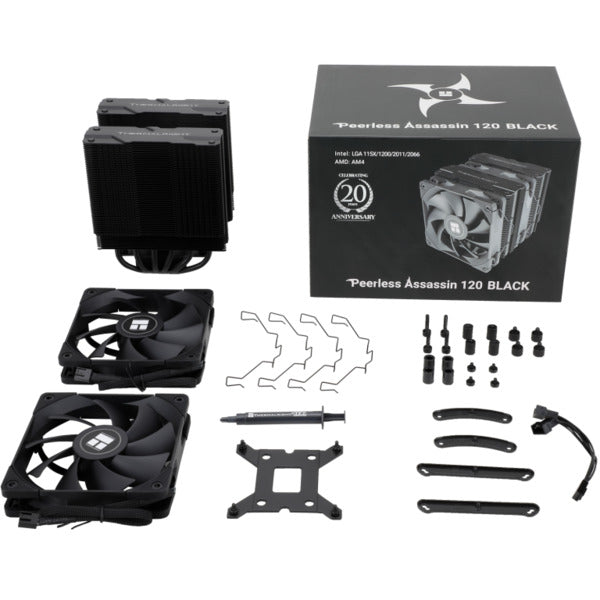 Thermalright Peerless Assasin 120 Black - full black with top plate