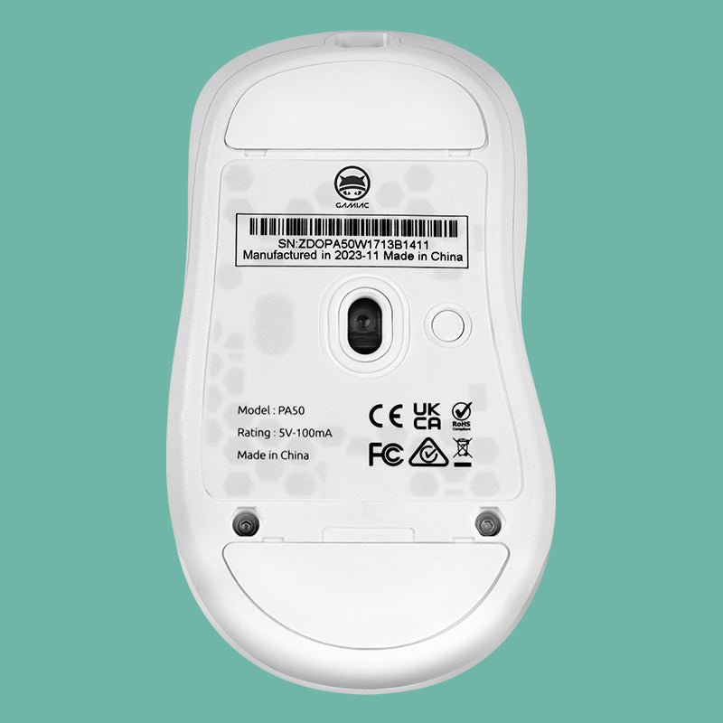 Gamiac PA50 Mus  Hvid