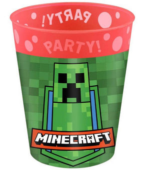Minecraft Premium Plastik Kop - Creeper - 250 ml - 4 stk Minecraft