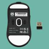 Gamiac PX71 Mus Sort Trødløs