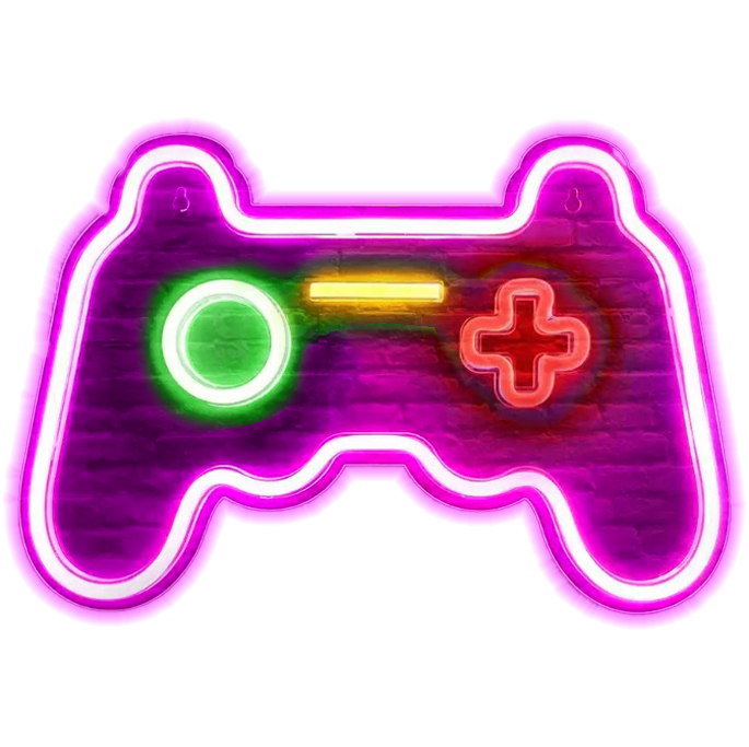 MECHARITE - Controller LED Neon Skilt - Pink Mecharite