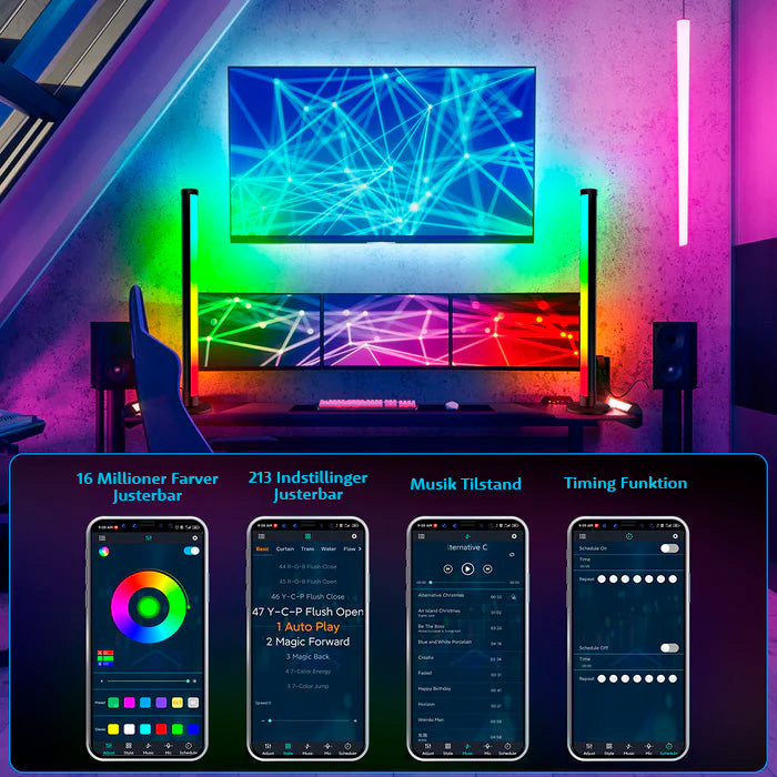 Billigt RGB LYS til dit Gaming Setup | Geekd.dk