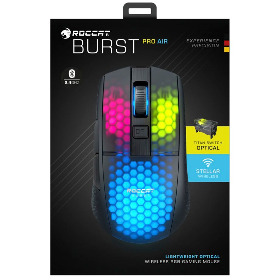 Roccat Burst Pro Air Sort