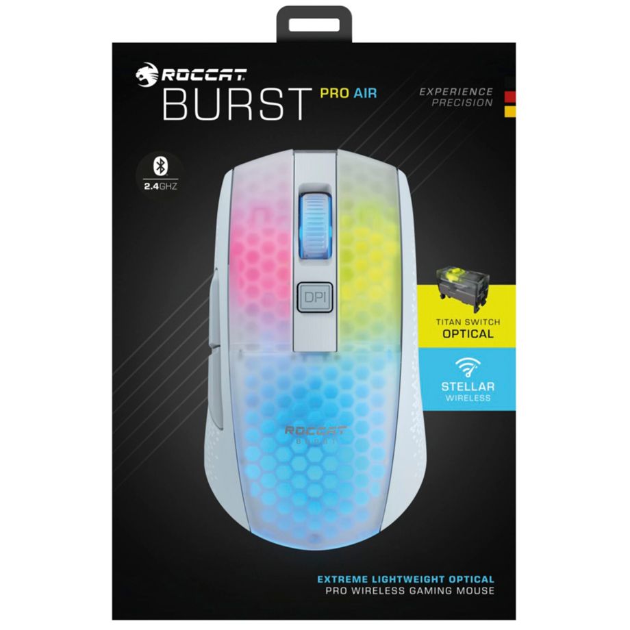 Roccat Burst Pro Air Hvid