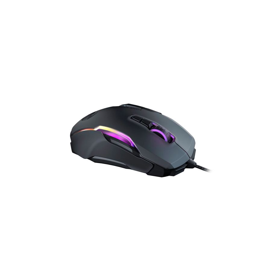 Roccat Kone AIMO Remastered RGBA Gaming Mus - Sort