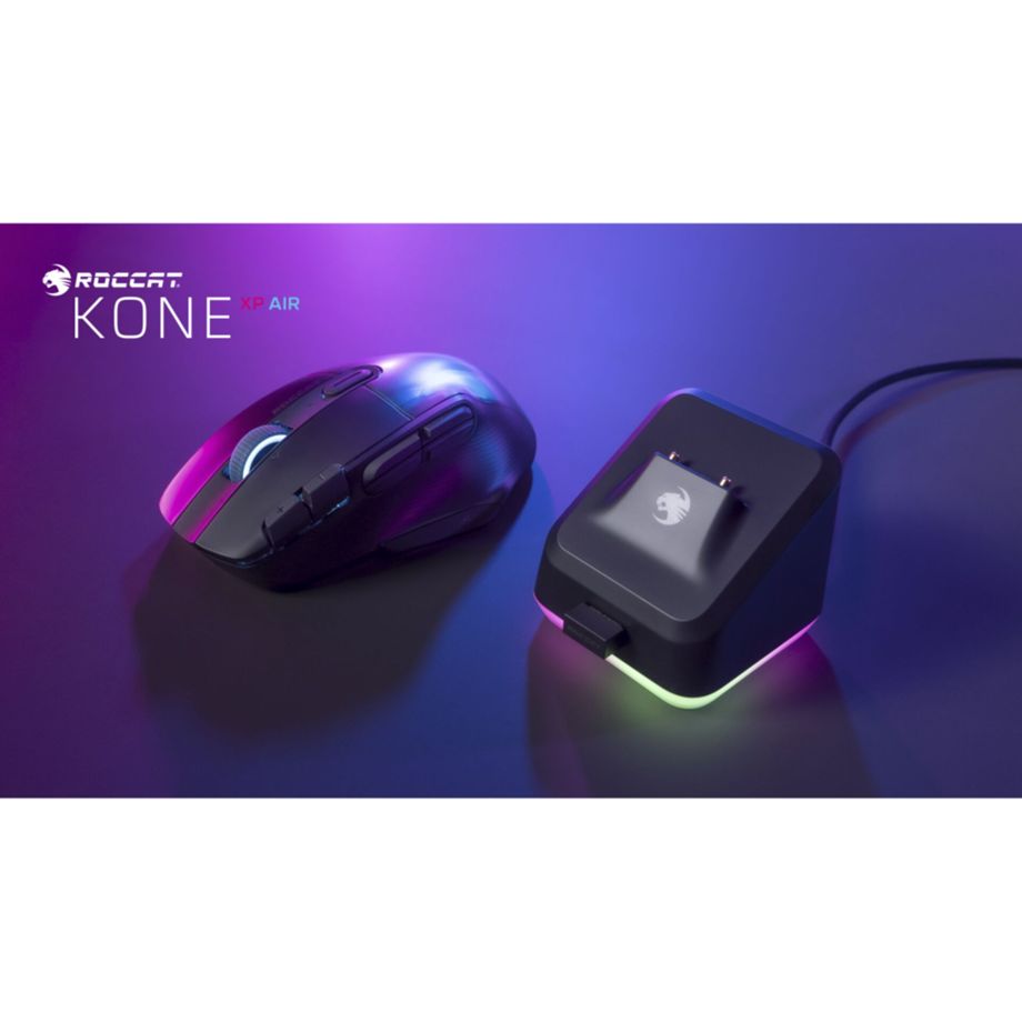 Roccat Kone XP Air Sort Gaming Mus