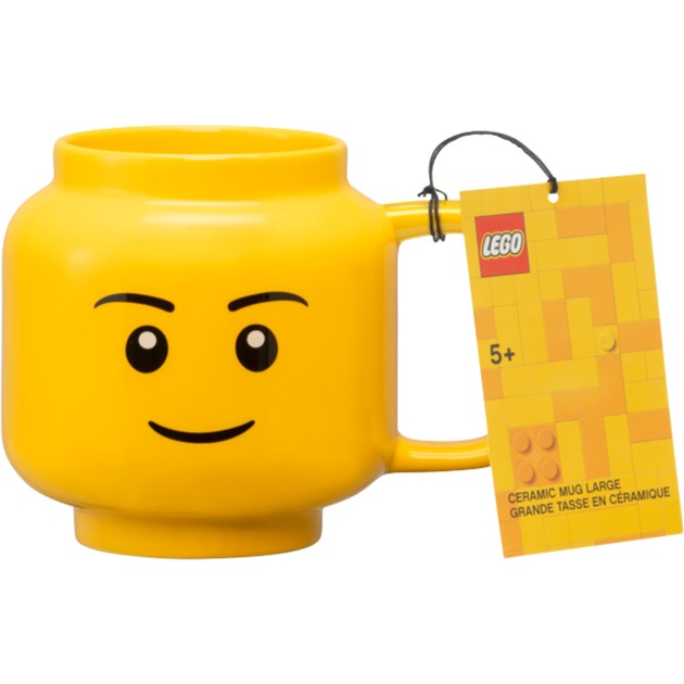 Room Copenhagen LEGO Ceramic Mug Boy, large (yellow)