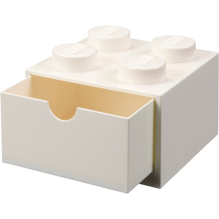 Room Copenhagen LEGO Desk Drawer 4 , storage box (white, knobs)