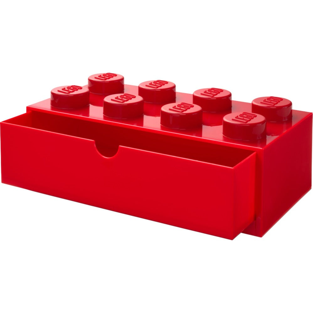 Room Copenhagen LEGO Desk Drawer 8 , storage box (red, knobs) Room Copenhagen