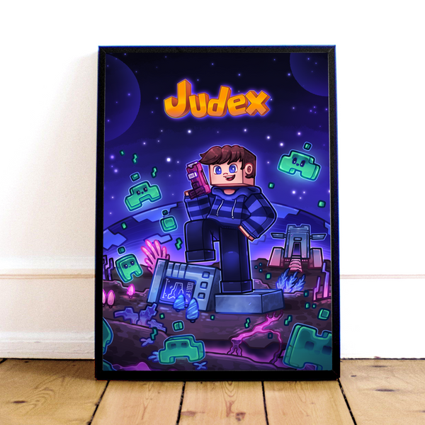 Judex rymdresor affisch