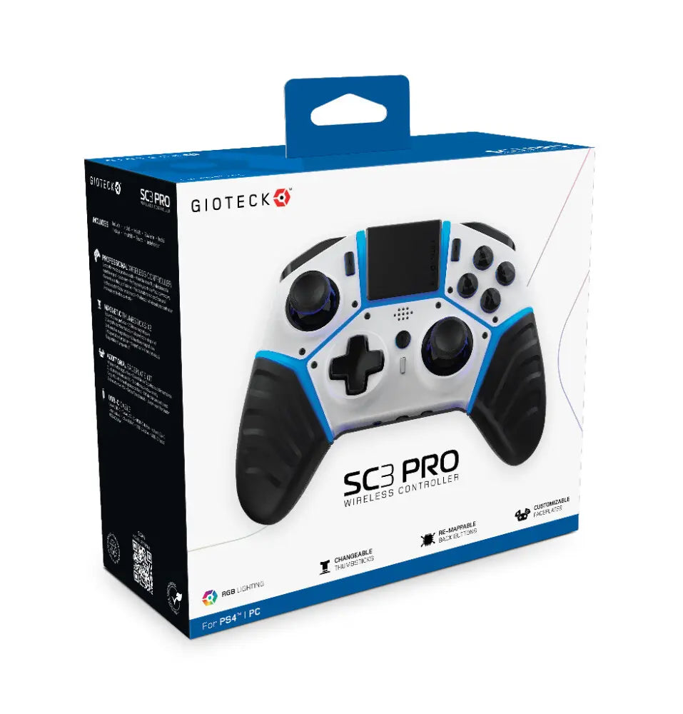 GIOTECK PS4 SC3 PRO Trådløs Controller