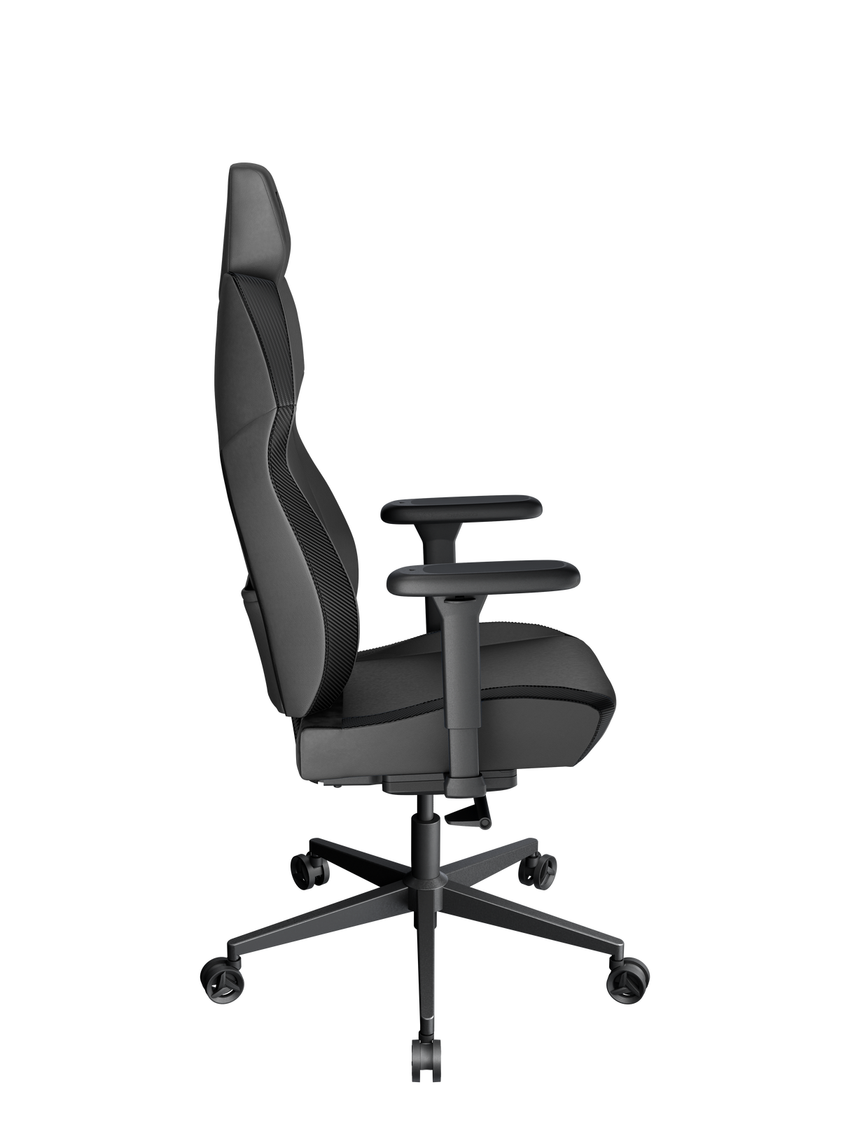 ThunderX3 TX3 SOLO – Modern svart kontorsstol med SYNC4- och 6D-justering (max 125 kg)