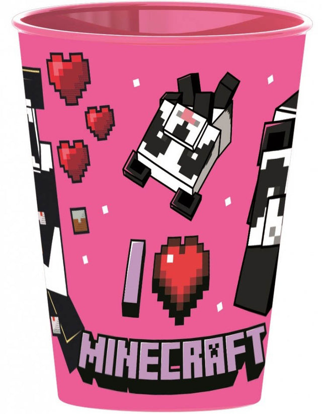Minecraft Plastik Kop - Pink Koala - 260 ml Minecraft
