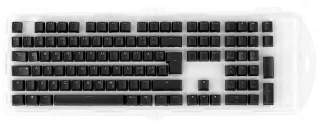 Ducky Sort - 115 Keycap set - Double-shot PBT - Nordic Layout Ducky