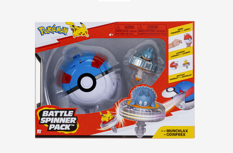 Pokémon Battle Spinner – Growlithe & Great Ball