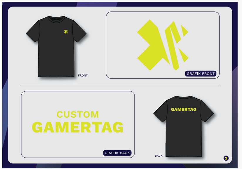 Arkaden Gamertag Tee