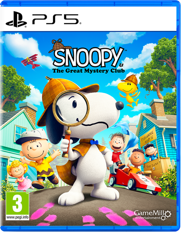 SNOOPY & The Great Mystery Club PS5-spel