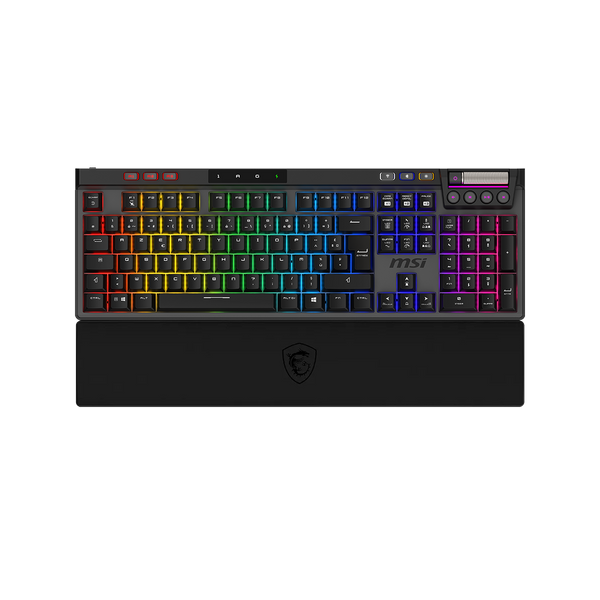 MSI STRIKE PRO WIRELESS SILENT tastatur - fransk AZERTY