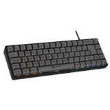 Gamiac TKL69G - Sort/Grå - SF Tastatur - Blå Switch