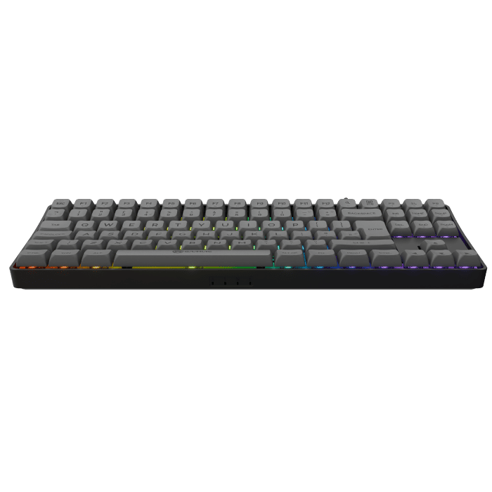 Gamiac TKL90G - Grå/Svart - TKL-tangentbord - Blå brytare