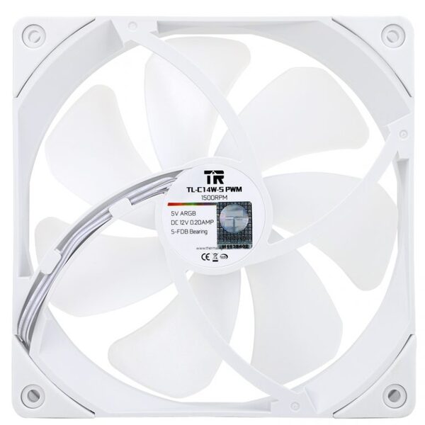 Thermalright TL-C14W-S ARGB White 3-pack - 140mm fan