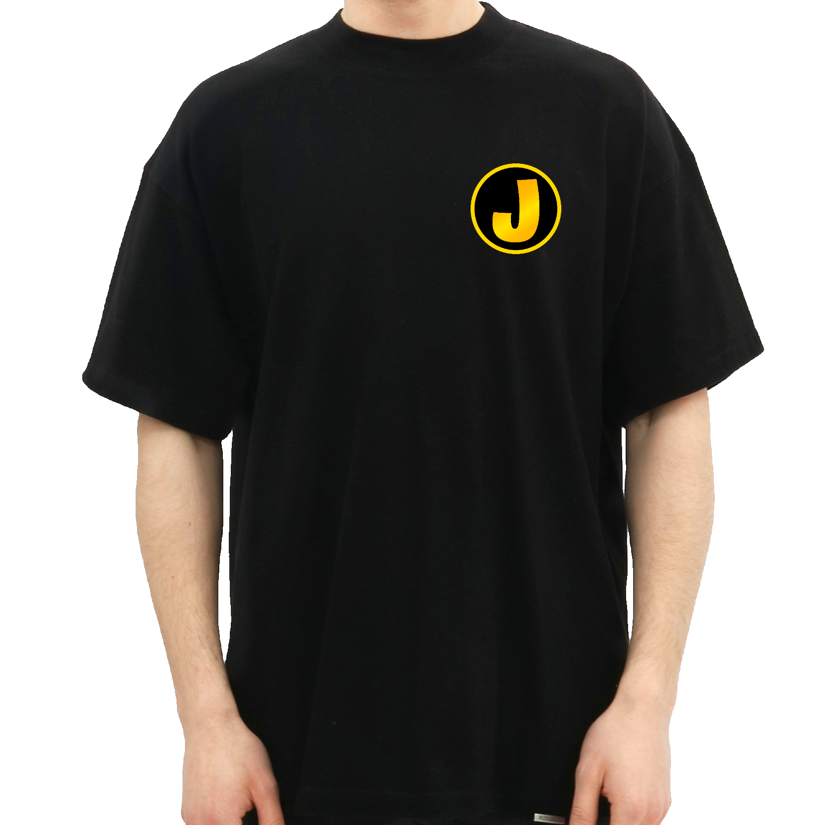 goldenj logo t-shirt merchandise hos geekd