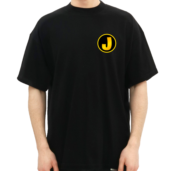 GoldenJ Logo Tee - Sort
