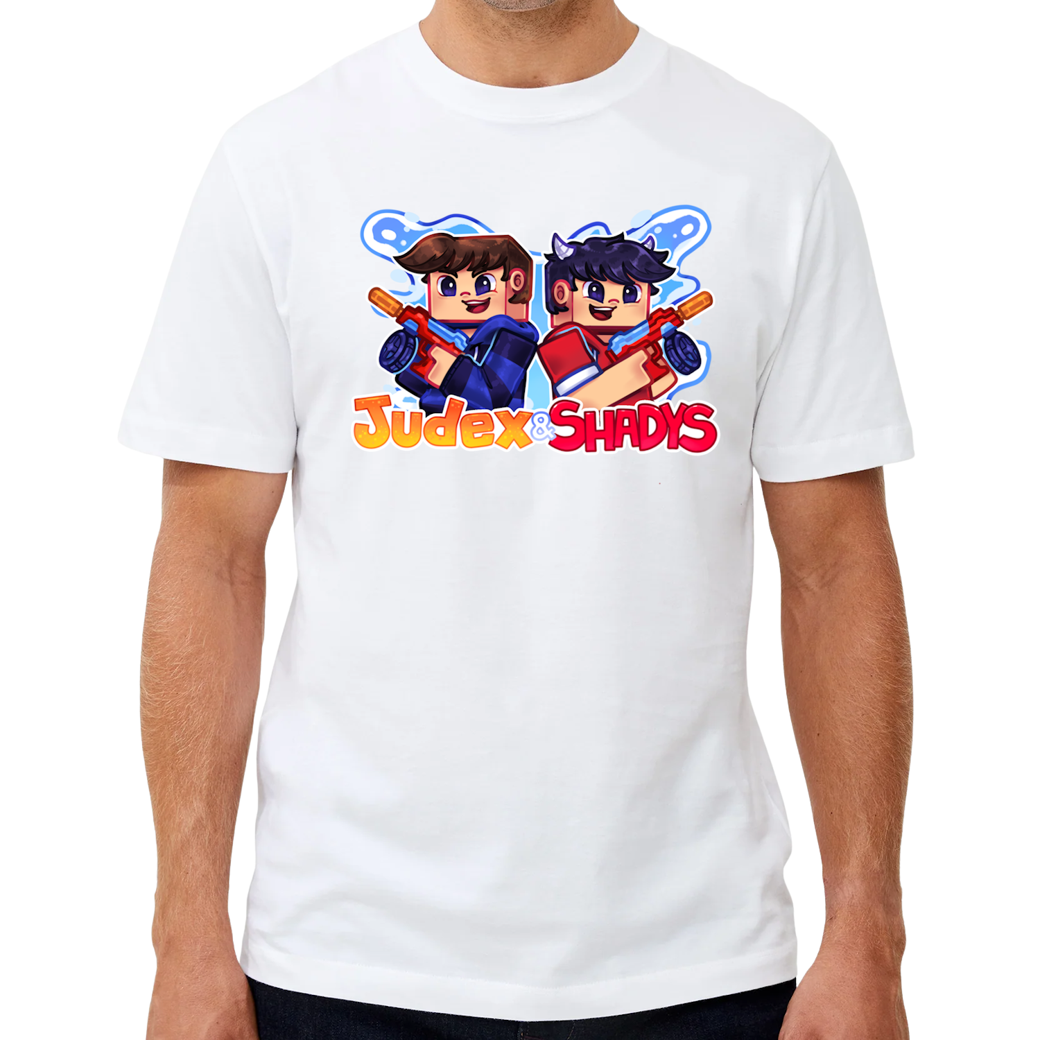 Judex x Shadys Vattenpistol T-shirt - Vit