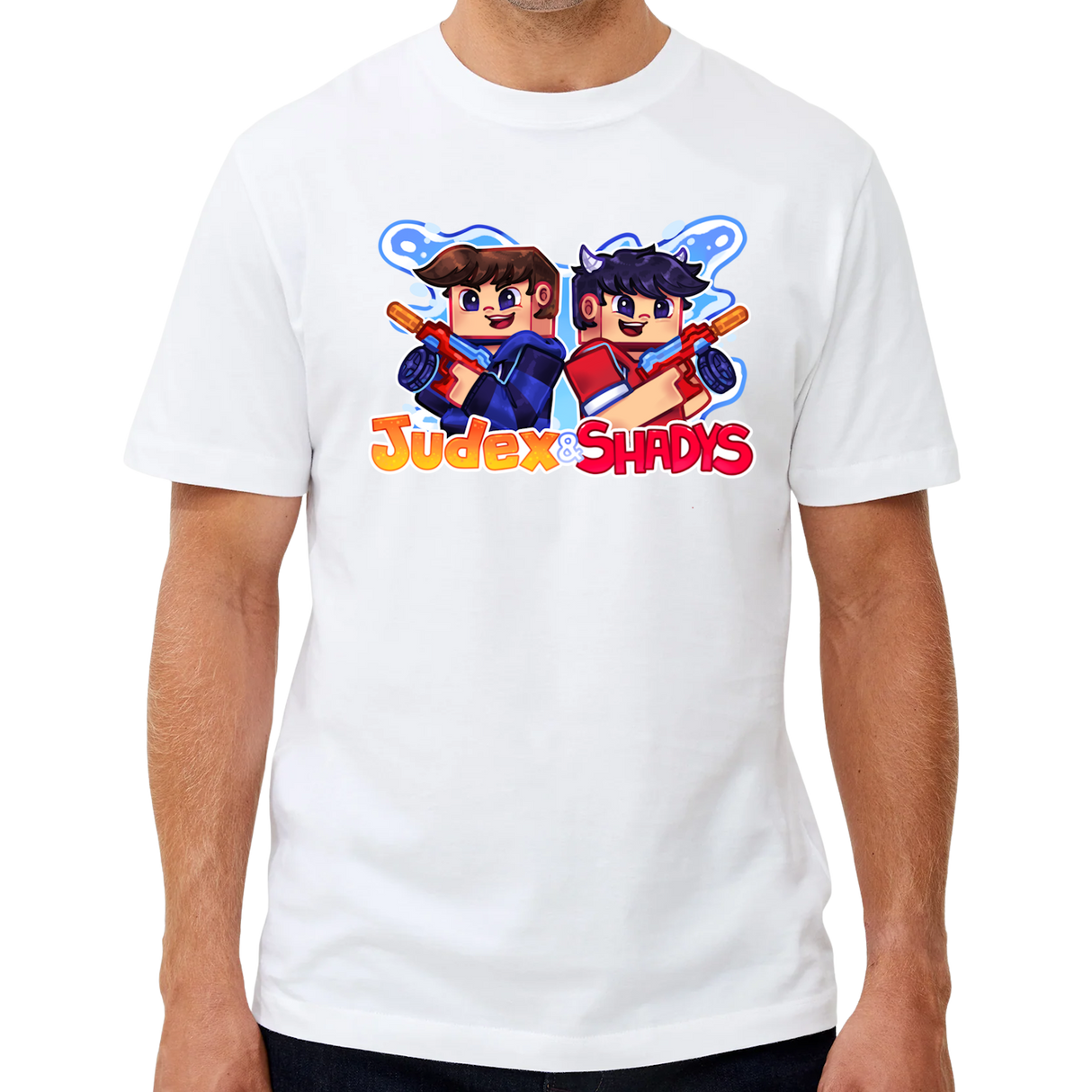 Judex x Shadys Vandpistol Tee - Hvid