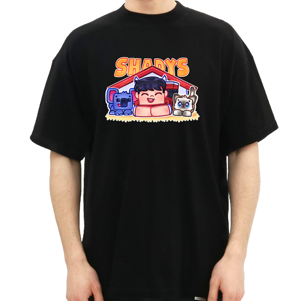 Shadys Kæledyr Tee - Sort