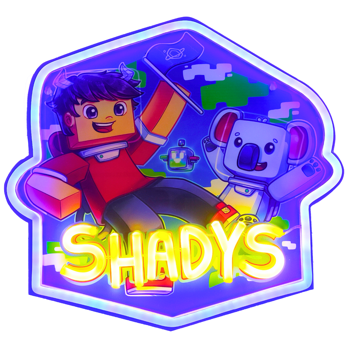 Mecharite x Shadys - Koala LED Neon Lampe