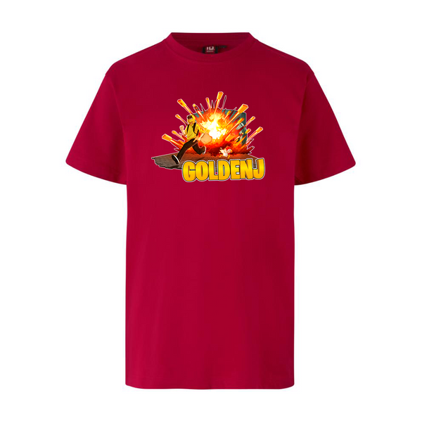 GoldenJ Vault T-shirt - Röd
