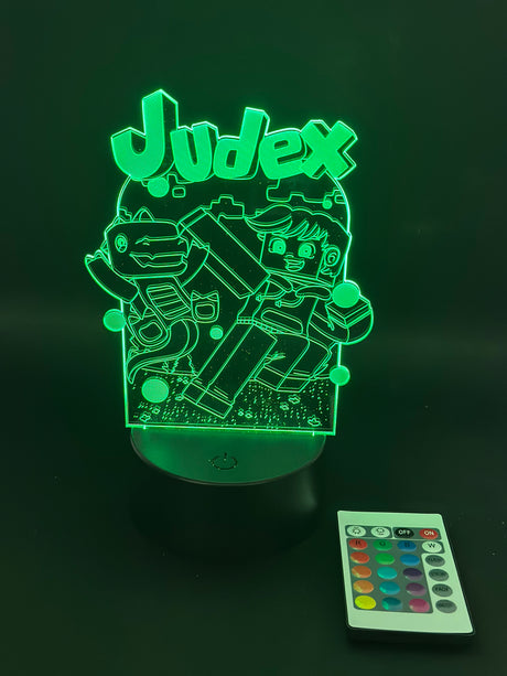 Judex Dino 3D LED Lampe Judex