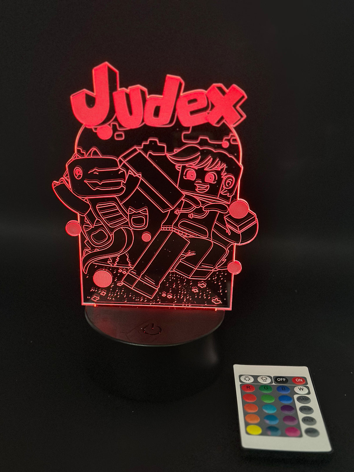 Judex Dino 3D LED Lampe Judex